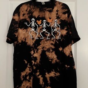 Skeleton Tie-Dye T-Shirt